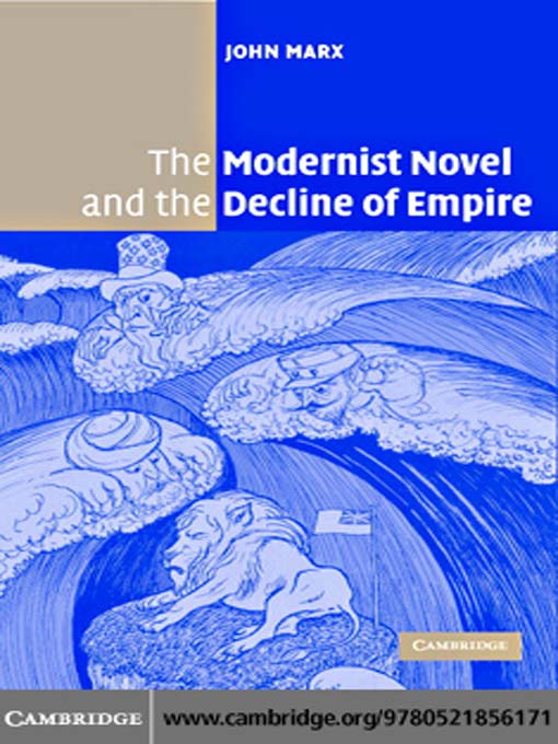 Cover image for The Modernist Novel and the Decline of Empire